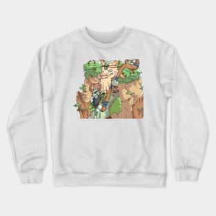 Treant Protector and Natures Prophet - Dota 2 Crewneck Sweatshirt